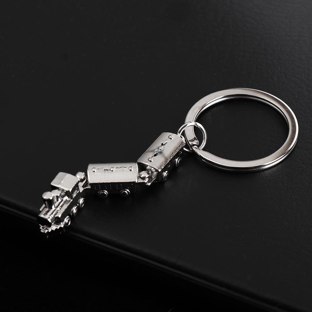Train Model Movable Joint Train Keyring Metal Train Model Keychain  Girls