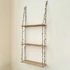 2/3 Layers Hanging Shelves Woven Hanger Wall Rack New Wall Shelves  Bedroom Decor