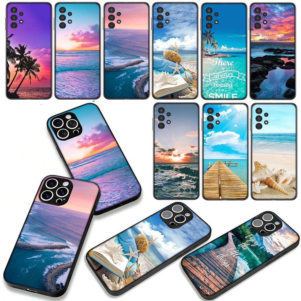 Mountain Sea Beach Travel Phone Cover for OPPO A54 A40 A60 A80 A18 A16 A17 A38 A78 A79 A57 A58 A3 Pro A96 A15 A12 Case