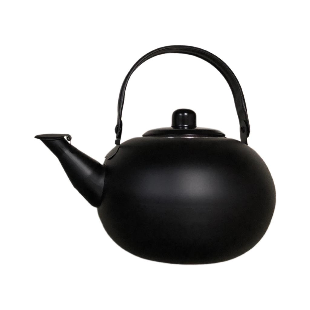 Stainless Steel Teapot with Infuser Short Spout Pour Over Coffee Kettle Stovetop Kettle Round Coffee Tea Pot Easy To Use