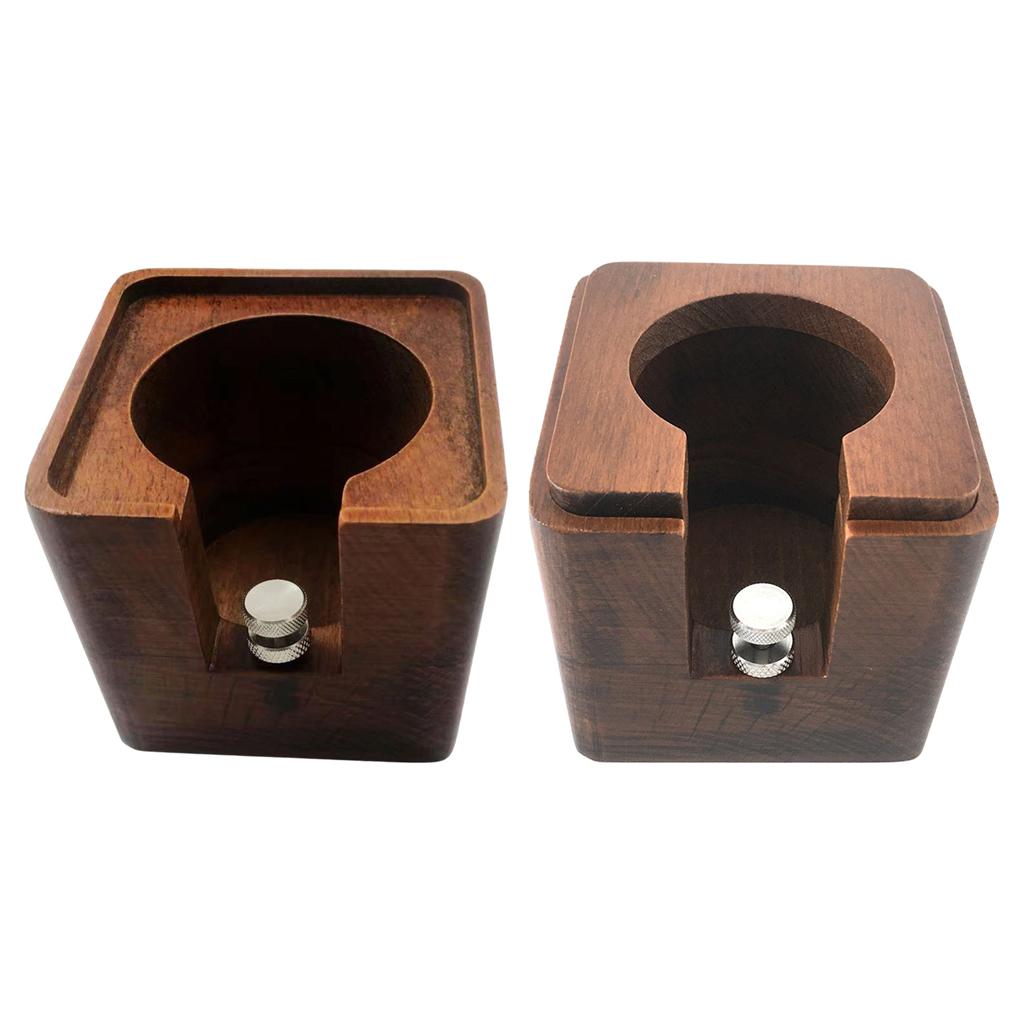 Деревянная подставка для эспрессо-тампера, противоскользящая подставка для ресторана