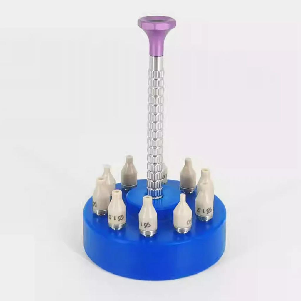 1 Набор peek Акриловые Стрелки Часов Инструмент для Установки 10 Размеров Установочный Пресс Прессер Установщик Инструменты для Ремонта Часов Для Часовщика