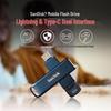 SanDisk IXD0N 128 ГБ Type-C Lightning Двойной накопитель