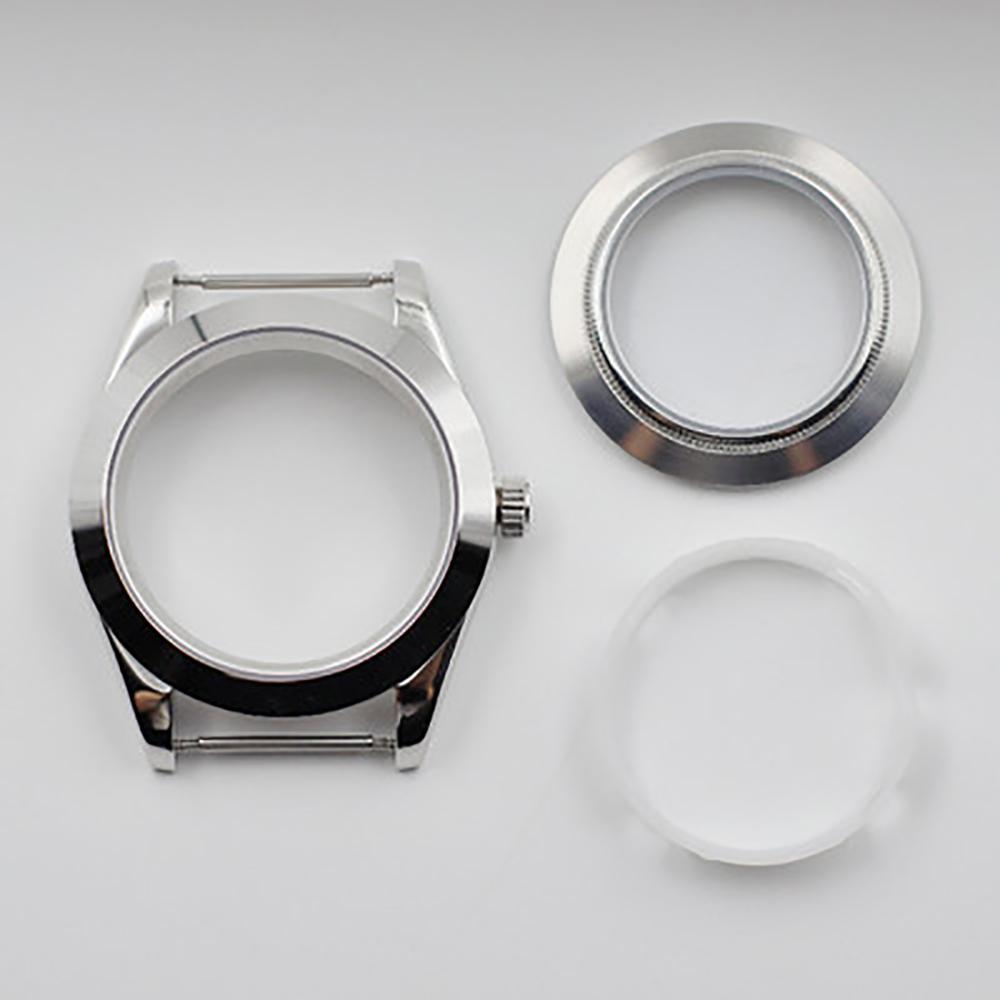 41mm Sapphire Glass Watch Case Fit For ETA 2824 Waterproof
