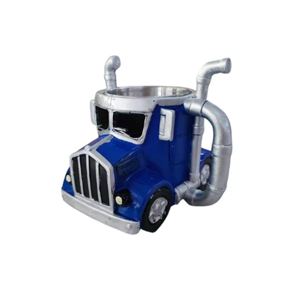 Кружка для кофе в форме полуприцепа из нержавеющей стали  Автомобиль