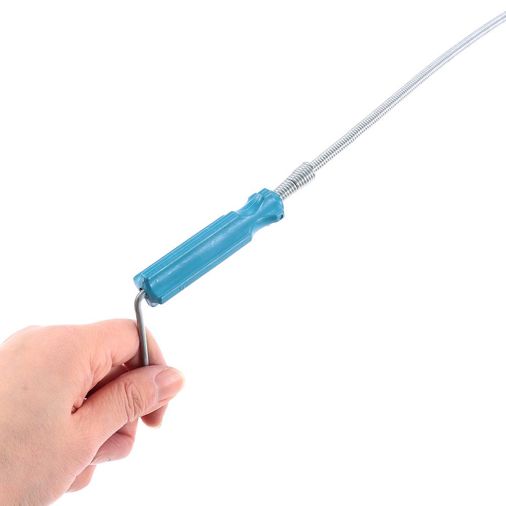 Длинный сливной шнек для унитаза, змеиный ручной инструмент для засорения, кухонные трубы, сантехнические змеиные бытовые трубы