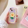 3D Flower Silicone Case for Apple 15 & Huawei Mate50 Pro - Macaron Spring & Summer Collection