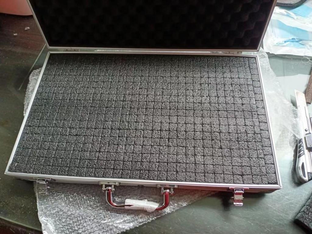 Aluminum Alloy Handheld Toolbox & Instrument Display Case