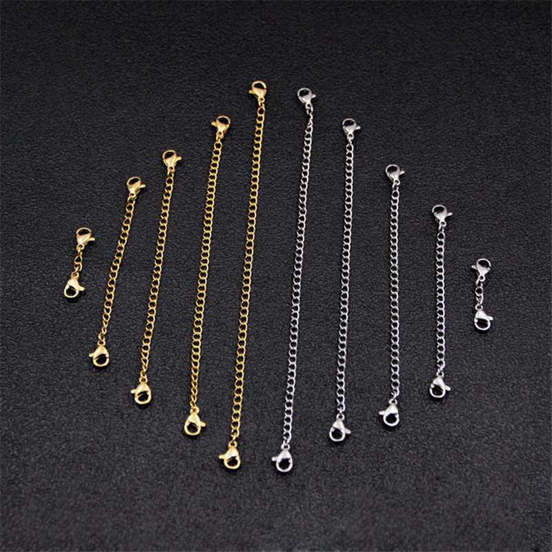 Ожерелье, браслет, удлинитель цепочки, практичный, многофункциональный, изысканный замок-лобстер, удлинитель «сделай сам», безопасность, разная длина