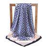 Stained Satin Women's Spring and Summer Simulated Silk Scarf Printed Small Square Scarf Gift European and American Scarf Shawl