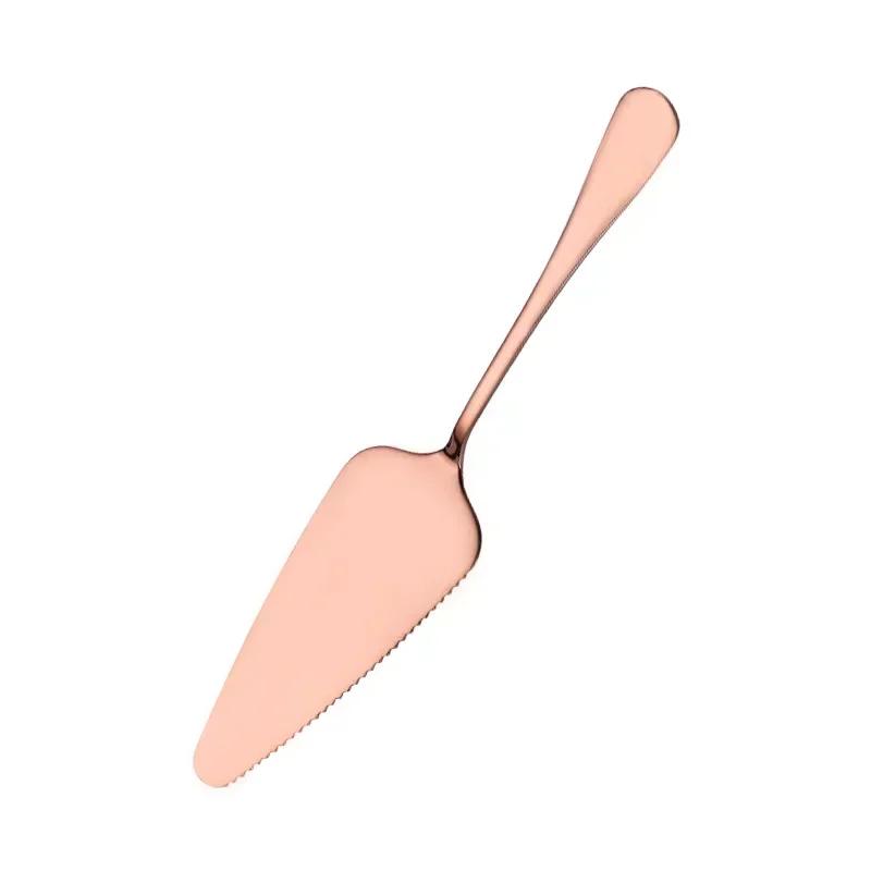 Colorful Stainless Steel Cake Shovel Knife Pie Pizza Cheese Server Cake Divider Knives Baking Convenient Kitchen Tool Accessory