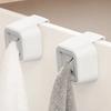 1pcs Towel Holder Sucker Wall Rack Washing Cloth Rag Hook Free Punch Storage Hanger Hand Towel Dish Towel Rack Bathroom Kitchen