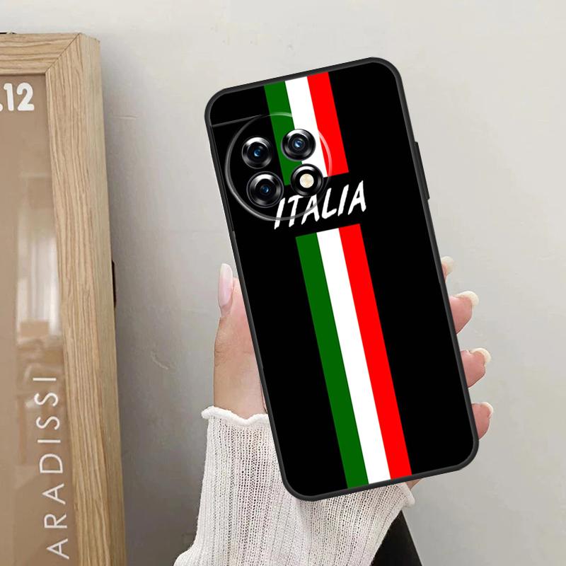 Чехол с флагом Италии для OnePlus Nord CE 4 3 2 Lite 2T N10 N20 N30 OnePlus 12 11 9 10 Pro 8T 10T 12R Cover