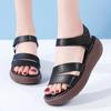 Platform Sandals Summer Woman Fashion Wedge Sandals Casual Platform Walking Sandalias Mujer Comfortable Non Slip Beach Shoes Wom