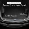 Trunk Protector Guard For Tesla Model Y 2024 Accessories Anti-Scratch Mat Rear Cargo Threshold Sill Cover Bumper Organizer Pad
