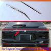 Для Toyota Crown Estate Signia 2025 2026 Автоаксессуары ABS Задняя крышка багажника Дверь багажника Форма номерного знака Накладка