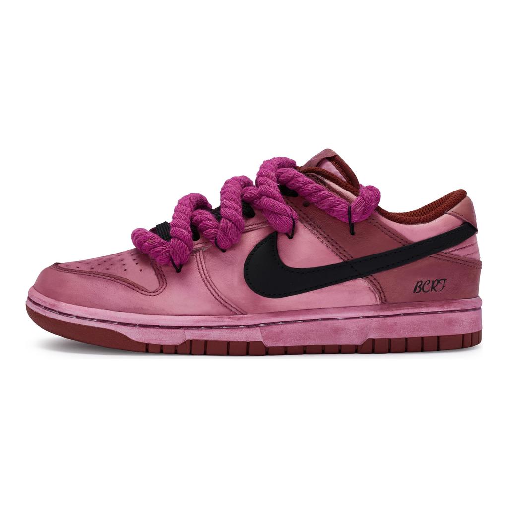 Nike Dunk Skateboard Shoes Men's Low top Black DD1391-602(Team80-S-BOX)