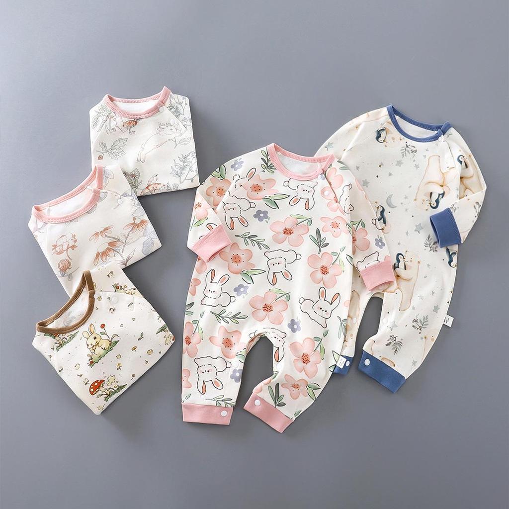 Pure Cotton Baby Romper - Newborn Onesie for All Seasons