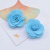 10 шт 40 мм сетка роза цветок сетчатая ткань заколки для волос новая аппликация для DIY одежда волосы шляпа обувь