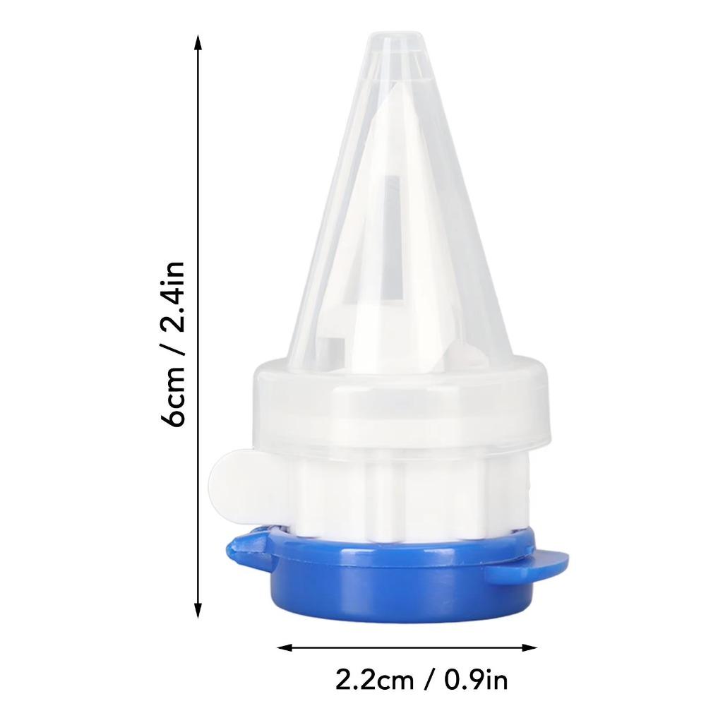 4pcs Reusable Milk Bottles Pourer Anti-Spray Boxed Milk Fresh-keeping Cover  Beverage