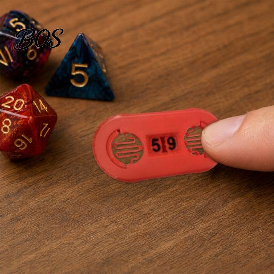 Durable Elastic Structure Lock Life Counter, 3D Printed Digital with Buckle, Two-Digit Health Spin Counter Tracker for Privacy Protection Home