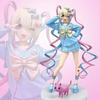 Аниме фигурка Needy Girl Overdose Pop Up Parade KAngel ПВХ Коллекционная модель кавайная фигурка Игрушки на день рождения