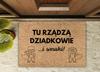 WYCIERACZKA POD DRZWI Do Butów Wejściowa Prezent na Dzień dla Babci Dziadka [WYCIERACZKA2]
