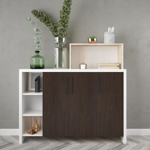 CHIHUT Wallpaper Stickers, Wood Grain Remake Sheet, 45cm X 260cm, Dark Brown, Peelable Cutting Sheet, Thick, Easy To Apply, Perfect for Renovations, R