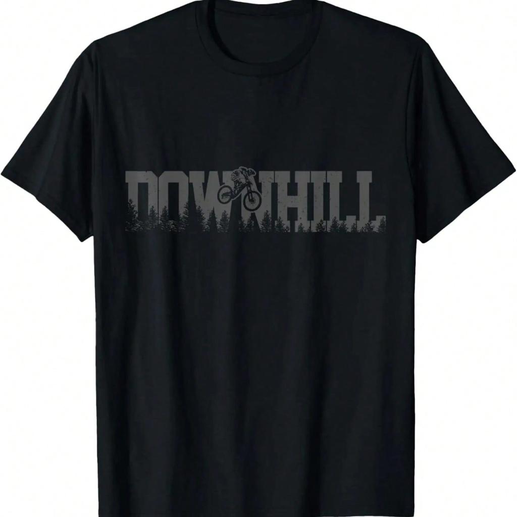 Downhill Mountain Bike MTB Mountain Biker Gift T-Shirt.Jpg