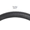 YunSCM 20x2.0 54-406 Bicycle Tires, 20-inch 2.0mm, Compatible with Mountain Bikes and Cross Bikes, Y-339