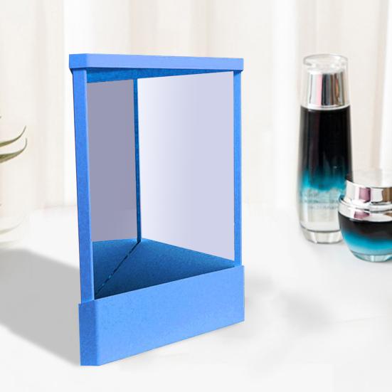 Нереверсивное зеркало, прецизионное косметическое зеркало с истинным изображением, неувеличительное настольное зеркало, настоящее зеркало для красоты вашего лица