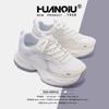 Глобальная универсальная дышащая спортивная обувь женская ZHQ3610 весенняя новая женская обувь трендовая обувь на высокой платформе для пап