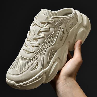 Бренд Дизайн Кроссовки на толстой подошве Мужская летняя спортивная обувь с крупной сеткой Женская простая обувь Студенческая обувь для прогулок на открытом воздухе Женская обувь