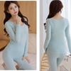 Women's Thin Body Sculpting Bottoming Seamless Autumn Clothes and Long Trousers Underwear Winter Shaping Warm Suit