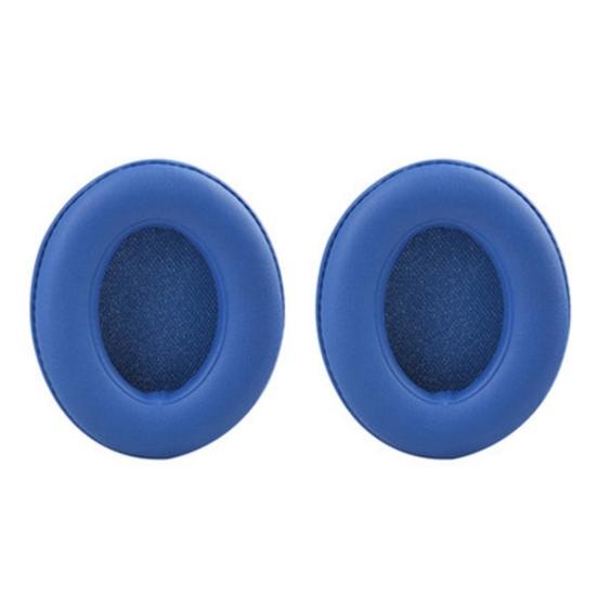 1 Pair Ear Pads Soft Faux Leather Headphone Ear Cushion Replacement Headset Accessory for Beats-Studio 2.0/3.0