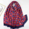 2024 Spring And Autumn Winter New Cotton And Hemp Long Thin Scarf Travel Versatile Sunscreen Warm Shawl For Women