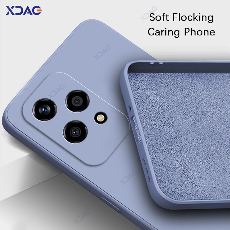 Роскошные чехлы для мобильных телефонов Honor 200 Lite Honor200Lite 5G 360 Мягкий квадратный жидкий силиконовый защитный чехол для телефона Coque