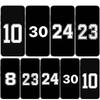 For iPhone 16 15 Xiaomi Redmi Note 14 13 12 11 Pro Max 16e Samsung Galaxy S25 S24 S23 Moto OPPO Huawei Number Football Baseball No 8 10 30 23 24 Case