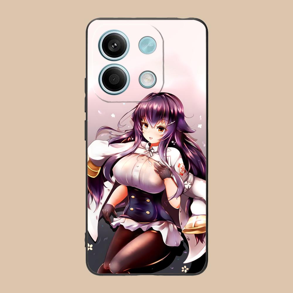 Чехол для мобильного телефона Azur Lane Azuma для POCO F6 F5 F4 F3 F2 Pro GT C40 Цветная печать Защитный Смартфон Красивые Мобильные телефоны