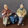 Europe Sweet Grandparents Resin Sculpture Accessories Art Wedding Anniversary Gifts Home Bedroom Desktop Statue Decoration Items