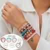 Рождественский браслет-набор с contrasting-элементами, Креативное ювелирное изделие в виде рождественского письма, Подарок от Санты