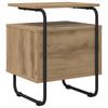 Nightstand 2 Pcs. Artisan Oak Engineered Wood