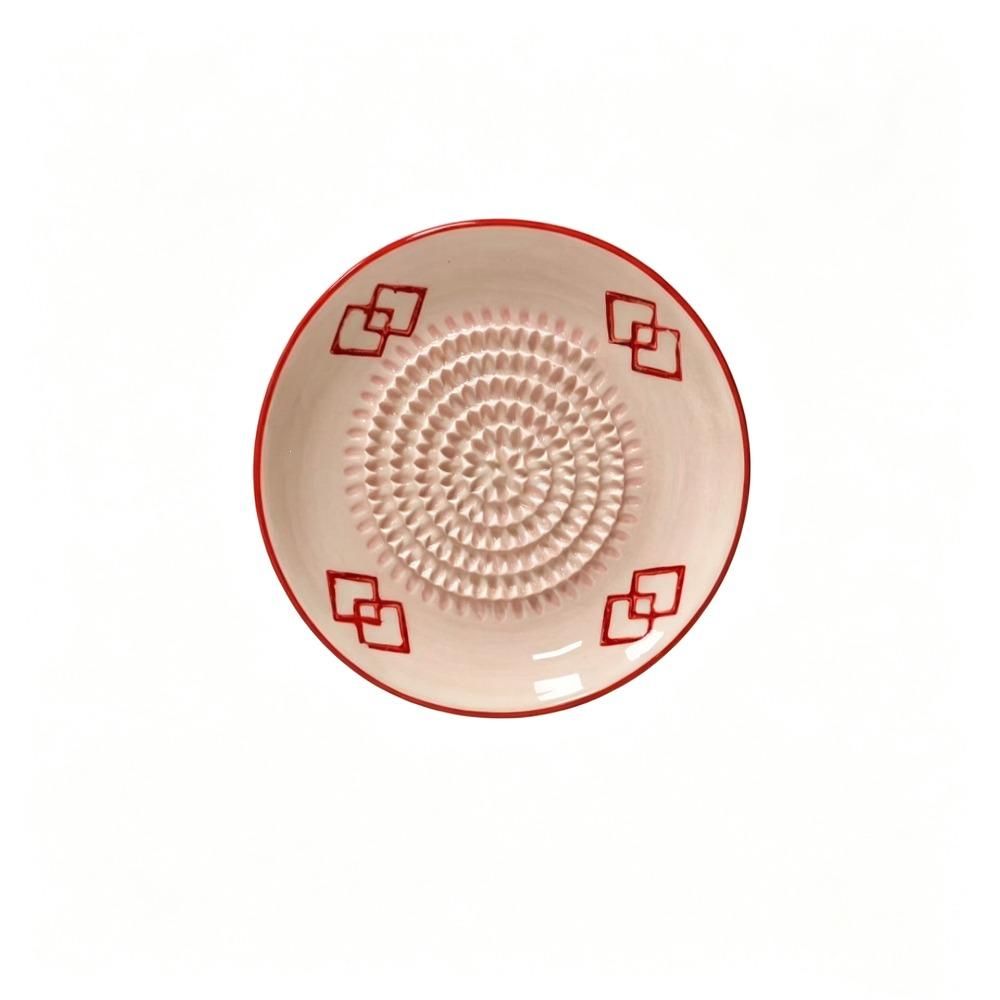 Non-Slip Ceramic Ginger Grater Easy Clean Fruit Grinding Tool Manual Garlic Masher  Tomato Grating