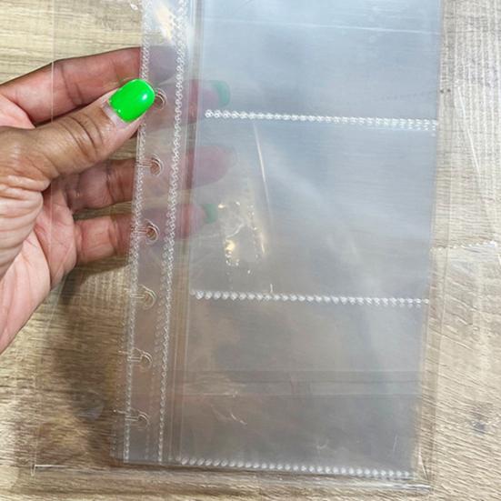 52 Week Saving Challenge Binder with Clear Cash Envelope Reusable 8 Holes Binder Budget Book Planner Money Organizer Album