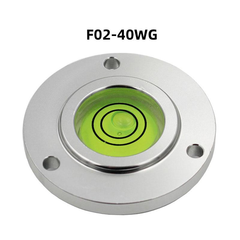 Универсальный уровень-бусинка Верхний фланец Круглый пузырьковый уровень Встроенный Настраиваемый диаметр от 20 мм до 40 мм 1 шт.