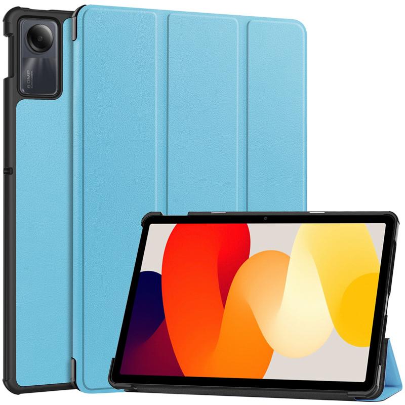 Чехол из ПУ кожи с функцией автопробуждения для Xiaomi Redmi Pad SE 11 дюймов 2023, чехол-подставка с магнитной застежкой, коке, капа