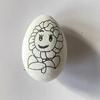 6 шт. Набор для раскрашивания Пасхальных яиц DIY Наборы для рисования на Пасху для семейного веселья