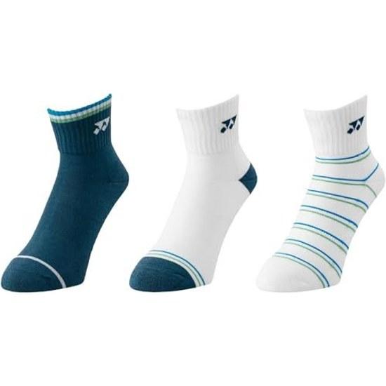 3-Pair Set YONEX Tennis Wear Mens Ankle Socks 3P Limited Order Event 19236Y 2025FW
