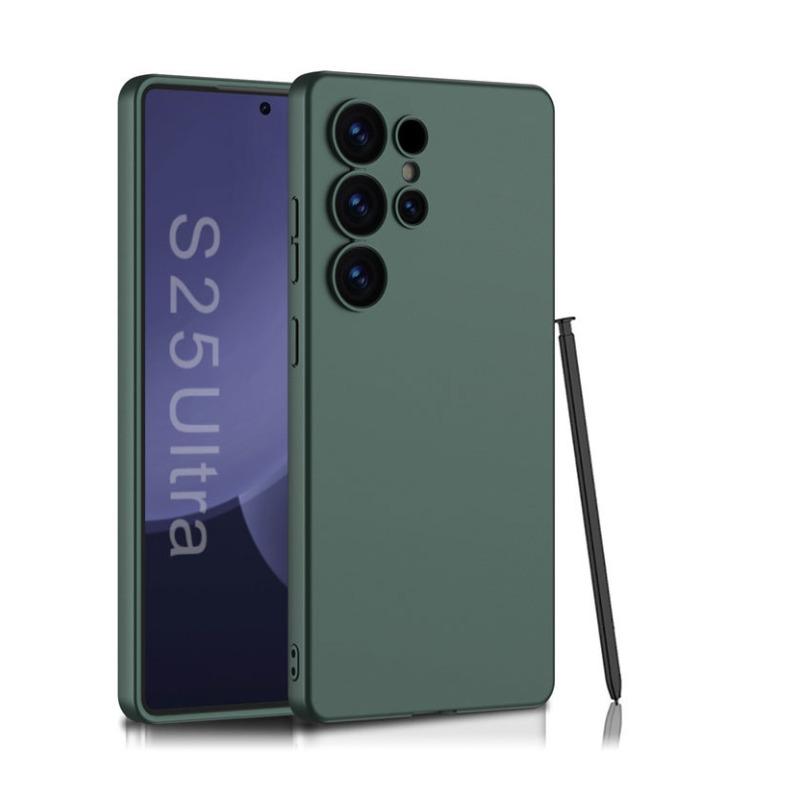 Новая модель Подходит для чехла для мобильного телефона Samsung S25 Ultra Ультратонкий с ощущением кожи ТПУ Силиконовый Мягкий чехол S25ultra Защитный чехол