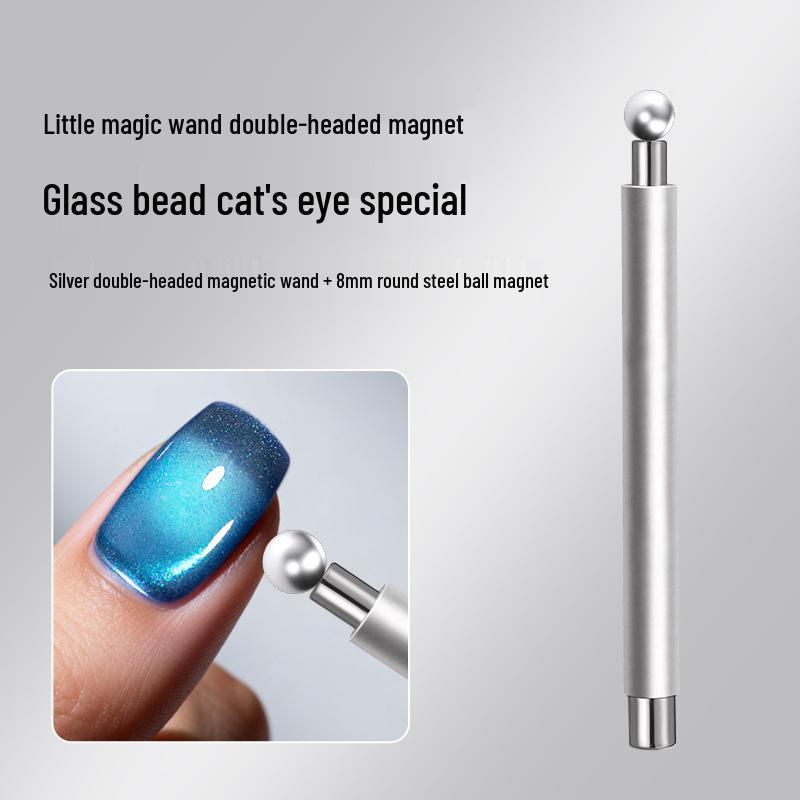 Magnetic Nail Art Crystal Stone Kit with Strong Rods: Round, Square, Cylindrical Neodymium Magnet